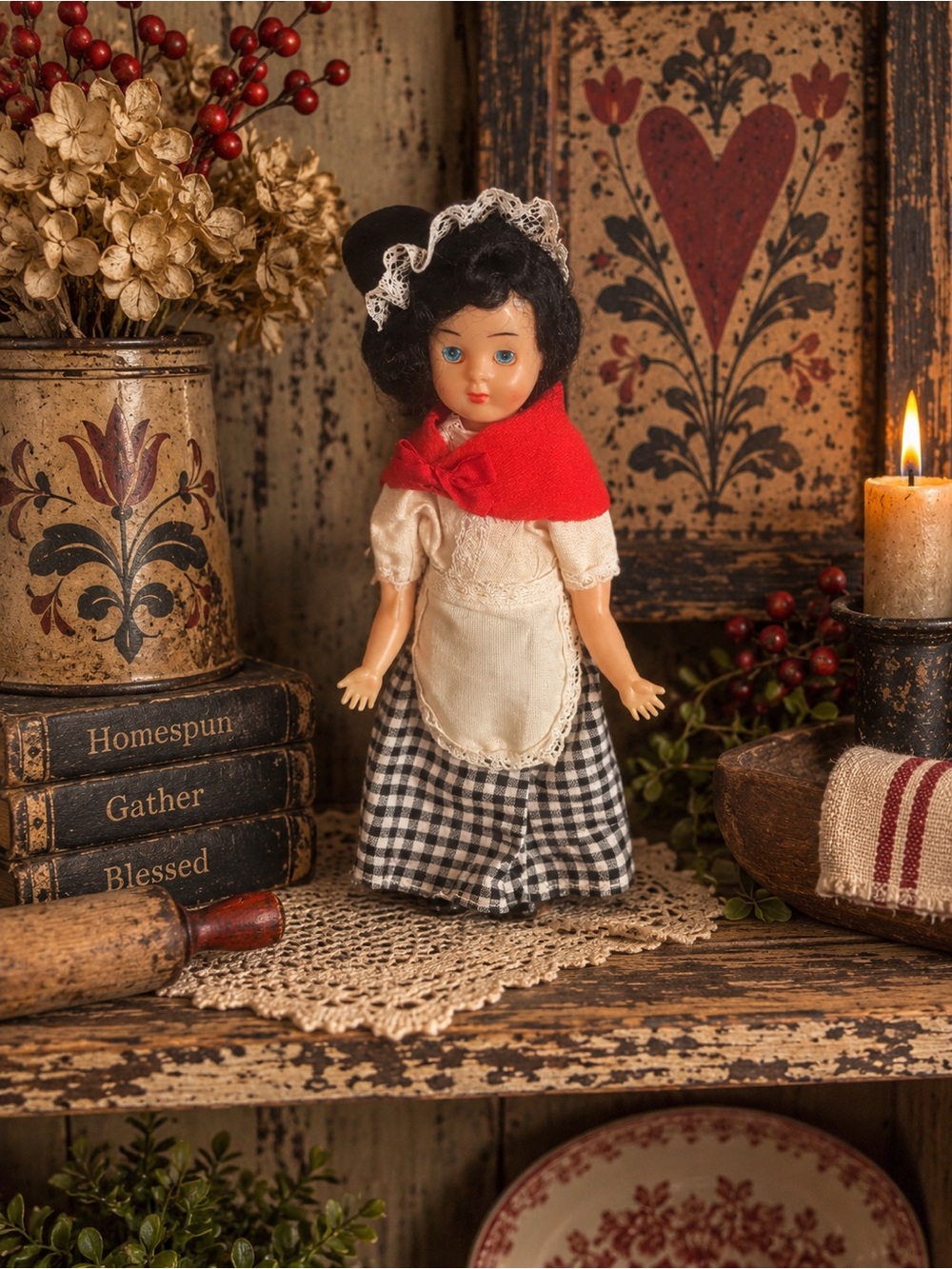 Vintage Welsh Doll